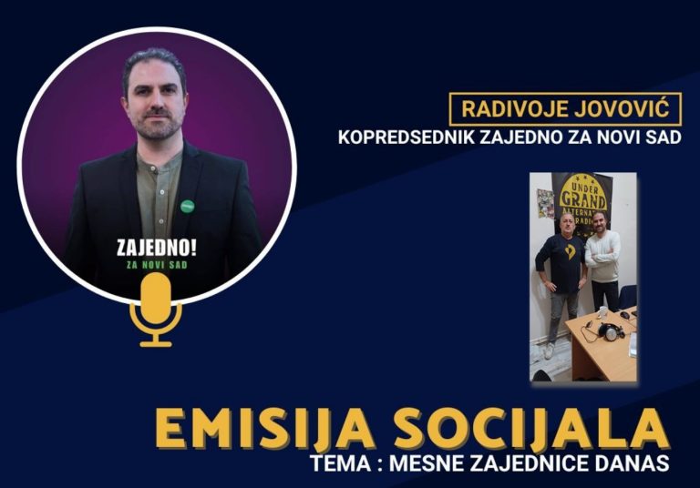 SOCIJALA #07 – dr.Radivoje Jovović (tema-Mesne Zajednice)